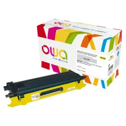 Cartouche laser remanufacturée Brother TN135 - jaune - Owa