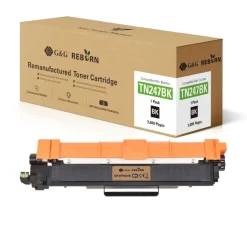 Cartouche laser remanufacturée Brother TN247 - noir - G&G