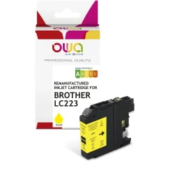 Cartouche remanufacturée Brother LC223 - jaune - Owa