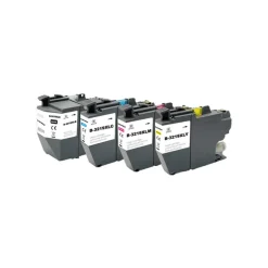 Cartouche remanufacturée Brother LC3219XL - pack de 4 - noir, cyan, magenta, jaune - Uprint