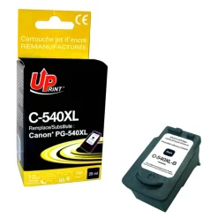 Cartouche remanufacturée Canon PG-540XL - noir - Uprint