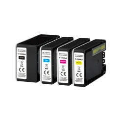 Cartouche remanufacturée Canon PGI-1500XL - pack de 4 - noir, cyan, magenta, jaune - Uprint