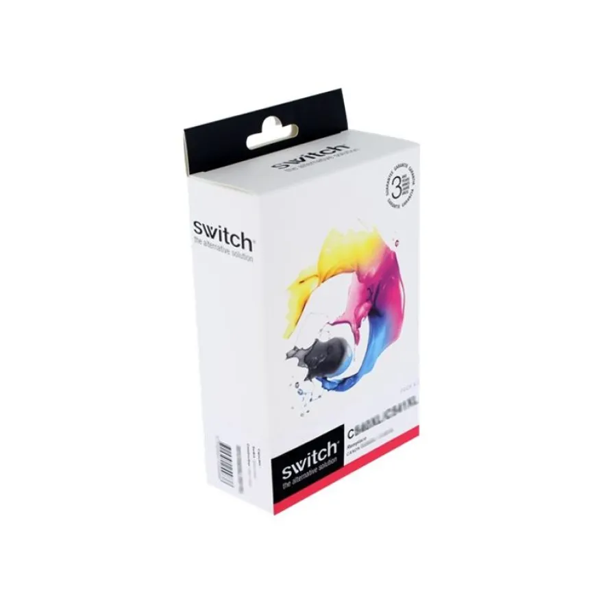 Cartouche remanufacturée Canon CLI-571XL/PGI-570XL - Pack de 5 - noir, noir photo, cyan, magenta, jaune - Switch