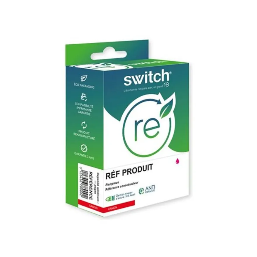 Cartouche remanufacturée Canon PGI-2500XL - magenta - Switch