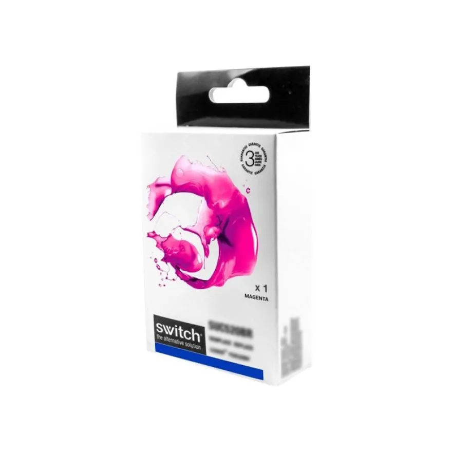 Cartouche remanufacturée Epson T0613 Ourson - magenta - Switch