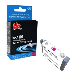 Cartouche remanufacturée Epson T0893 Singe / T0713 Guépard - magenta - Uprint