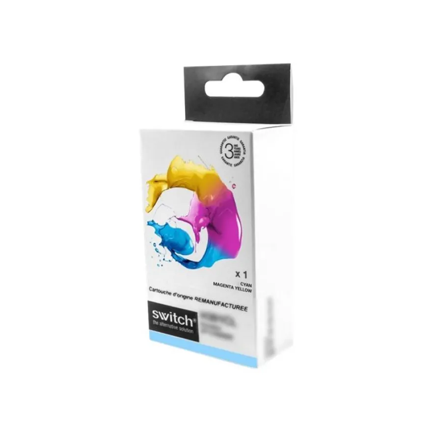 Cartouche remanufacturée HP 344 - cyan, magenta, jaune - Switch