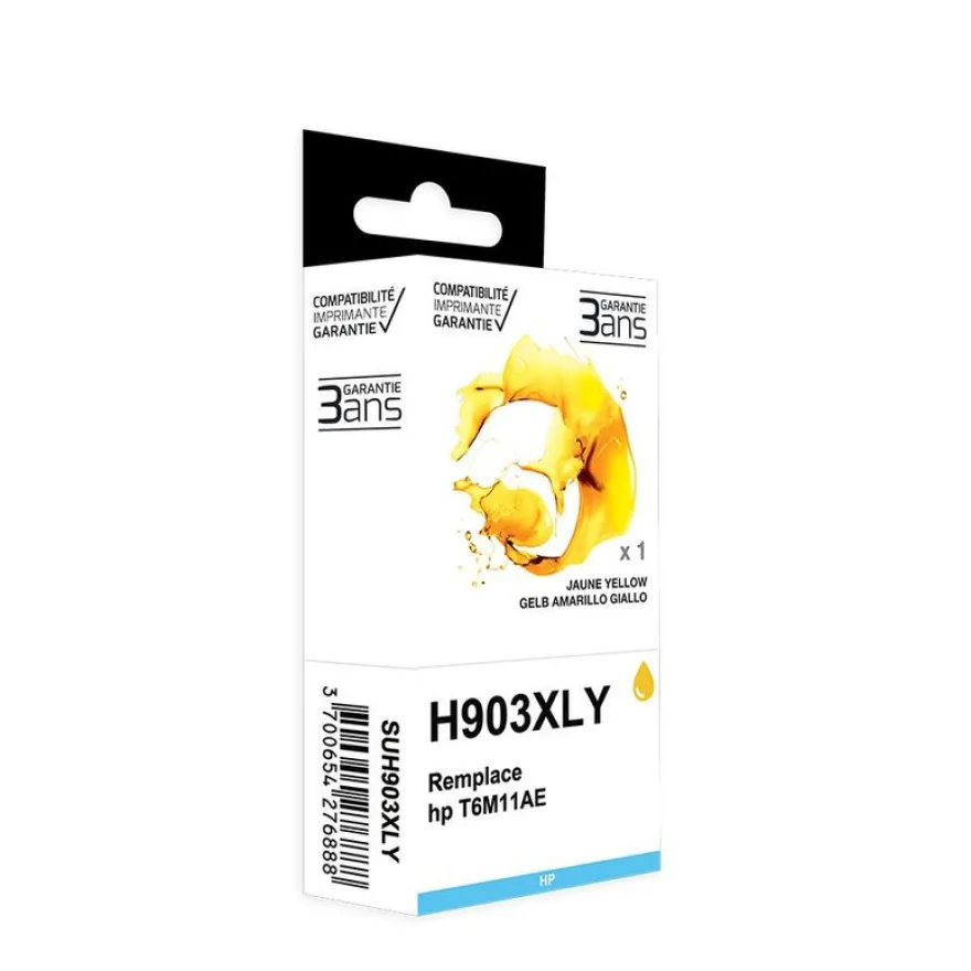 Cartouche remanufacturée HP 903XL - jaune - Switch