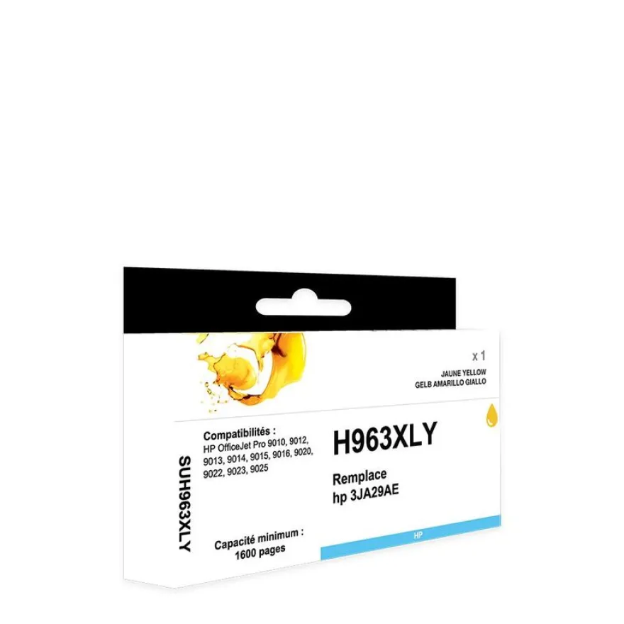 Cartouche remanufacturée HP 963XL - jaune - Switch