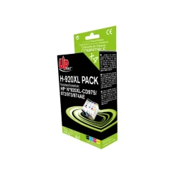 Cartouche remanufacturée HP 920XL - pack de 4 - noir, cyan, magenta, jaune - Uprint
