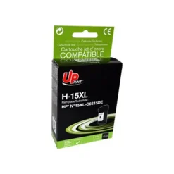 Cartouche remanufacturée HP 15 - noir - Uprint