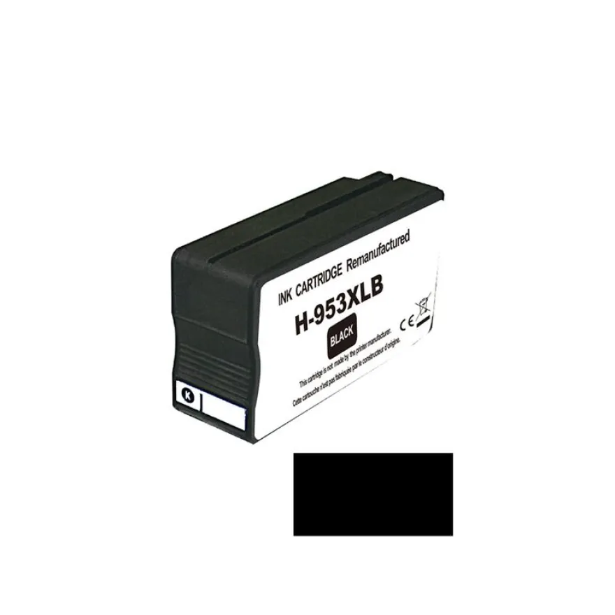 Cartouche remanufacturée HP 953XL - noir - UPrint