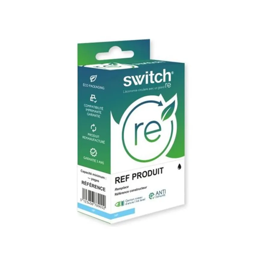 Cartouche remanufacturée HP 903XL - noir - Switch