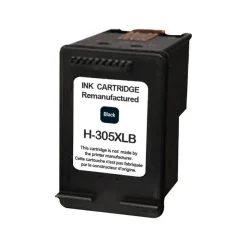 Cartouche remanufacturée HP 305 - noir -Uprint