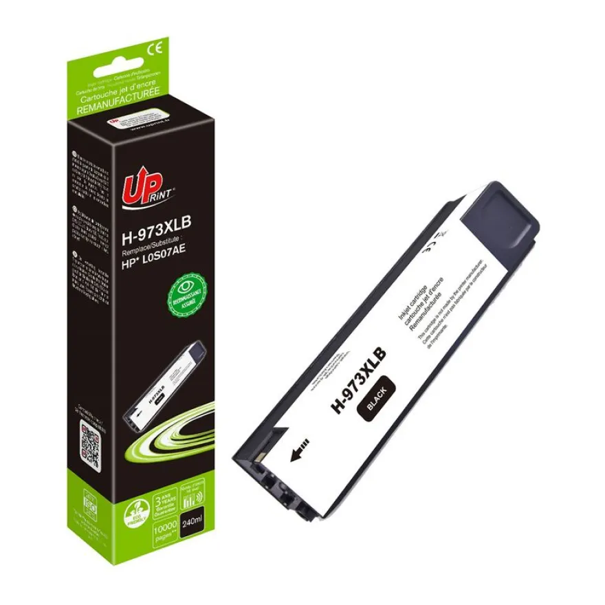 Cartouche remanufacturée HP 973X - noir - Uprint
