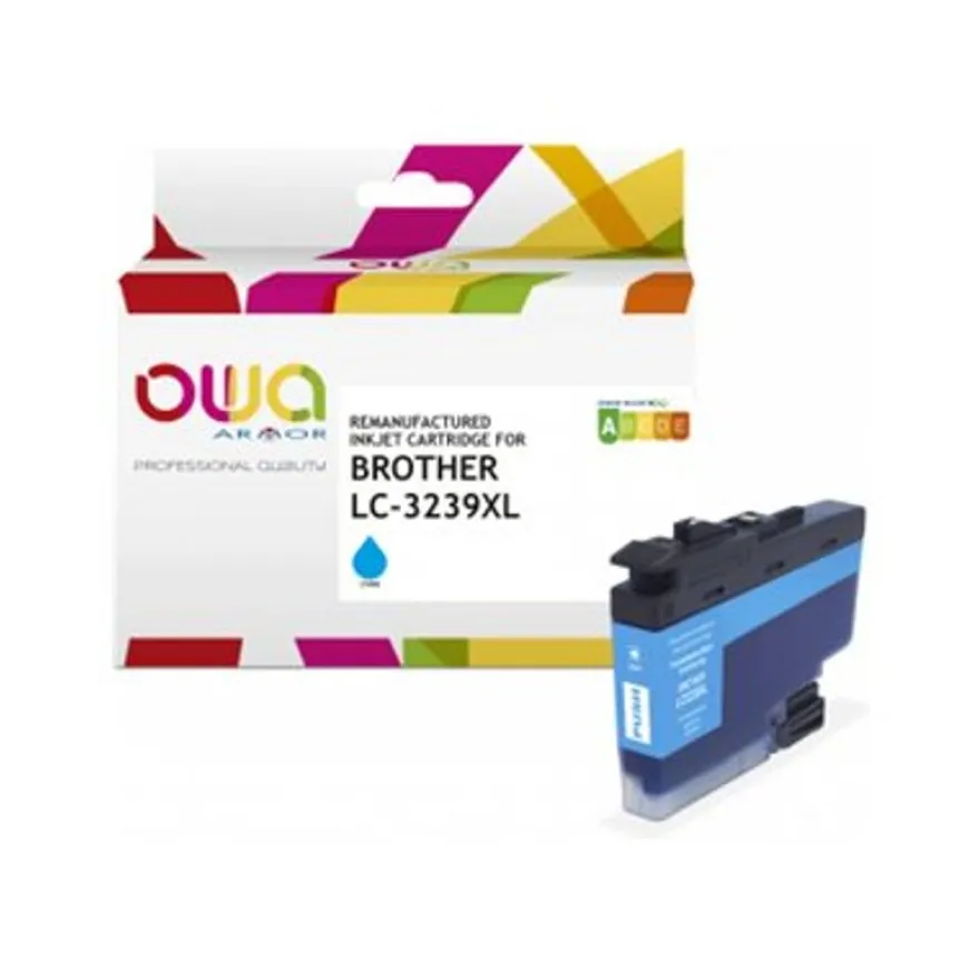 Cartouche remanufacturée Brother LC3239XL - cyan - Owa