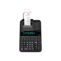 Casio DR-200R - Calculatrice imprimante - 10 chiffres + 2 exposants - pile - noir