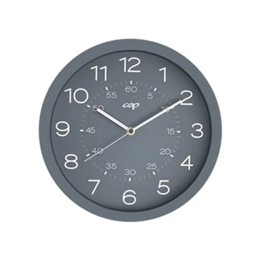 CEP - horloge Mineral - 30 cm - gris