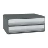 CEP MoovUp GreenSpirit - Module 2 grands tiroirs - gris