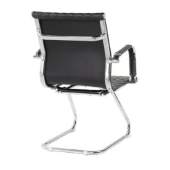 Chaise Delaware Luge - accoudoirs intégrés - noir