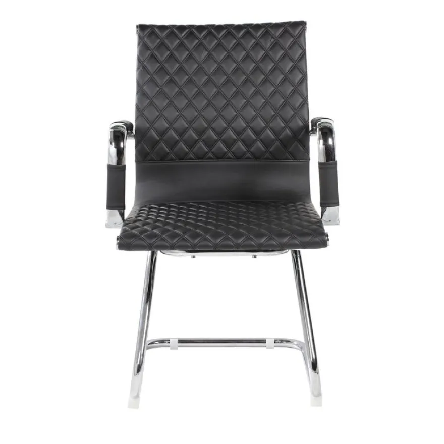 Chaise Delaware Luge - accoudoirs intégrés - noir