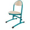 Chaise HÉLIA HR - assise et dossier bois Blueprotech - piètement époxy - T1 à T3