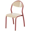 Chaise NUAGE - assise et dossier bois Blueprotech - piètement époxy - T3