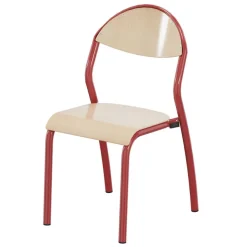 Chaise NUAGE - assise et dossier bois Blueprotech - piètement époxy - T3