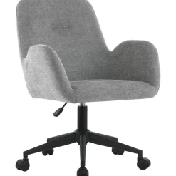 Chaise SHINEO - avec roulettes - gris