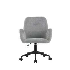 Chaise SHINEO - avec roulettes - gris