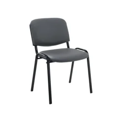 Chaise VISIMILI - empilable par 12 - gris