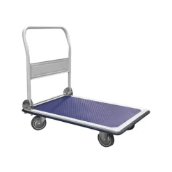 Chariot pliant - grand plateau - 300 kg