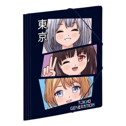 Chemise à élastique 3 rabats - A4 - Manga - Viquel