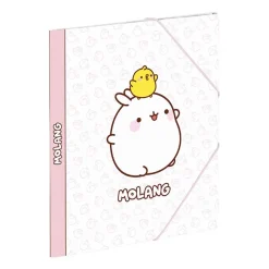 Chemise à élastique 3 rabats - A4 - Molang - Viquel