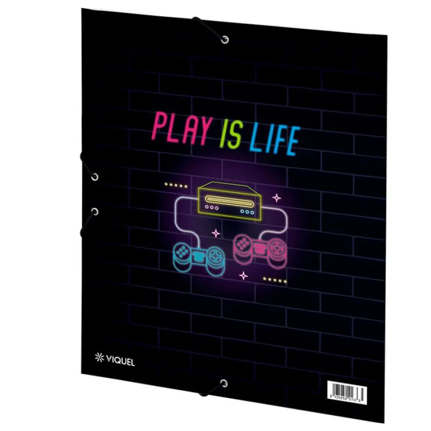 Chemise à élastique 3 rabats - A4 - Game On - Viquel