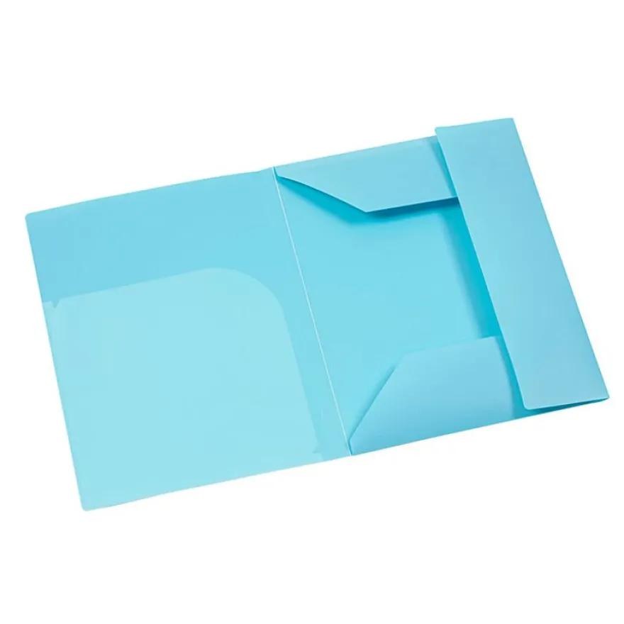 Chemise à élastique 3 rabats A4 - MINERAL - Viquel
