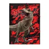 Chemise 3 rabats Jurassic World - 24 x 32 cm - rouge - Bagtrotter