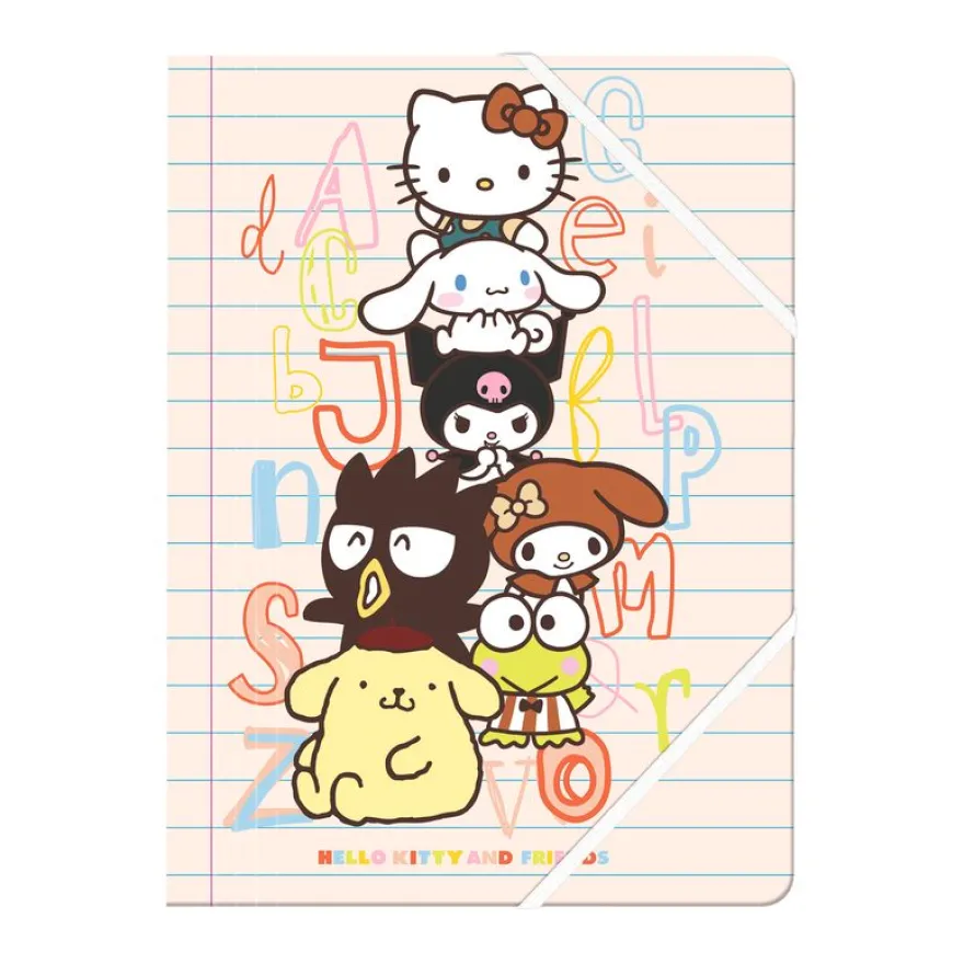 Chemise A4 Hello Kitty and Friends - 24 x 32 cm - Oberthur