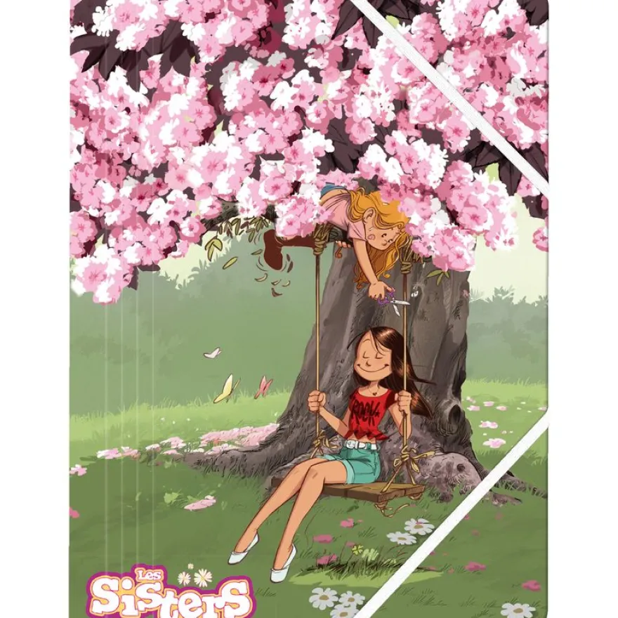 Chemise A4 Les Sisters - 24 x 32 cm - Oberthur