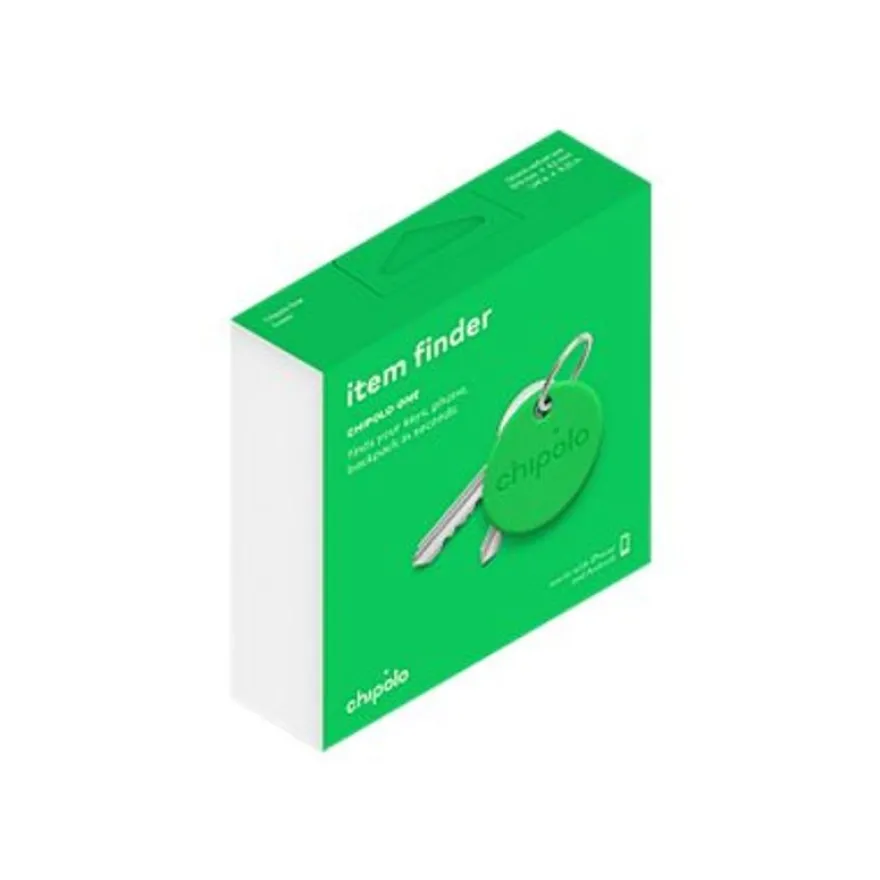 Chipolo ONE - Balise de sécurité sans fil pour téléphone portable - vert