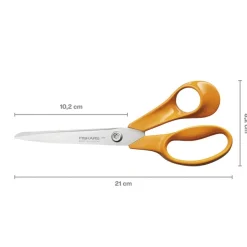 Ciseaux Classic Universel - 21 cm - orange - droitier - Fiskars