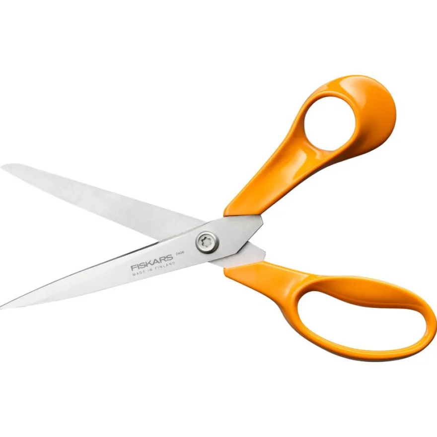 Ciseaux Classic Universel - 21 cm - orange - droitier - Fiskars