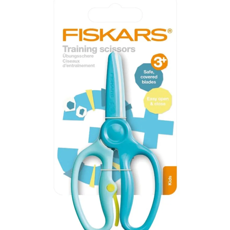 Ciseaux entrainement - ambidextres - 3 ans + - 13 cm - FISKARS