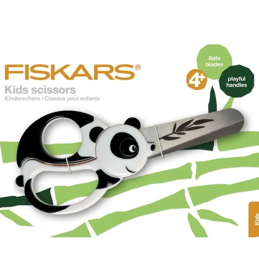 Ciseaux Panda 13 cm Fiskars - enfant