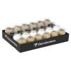 Clairefontaine - 24 œufs de bolduc -Ruban d'emballage cadeau - 0.7 cm x 10 m - noir, blanc, kraft