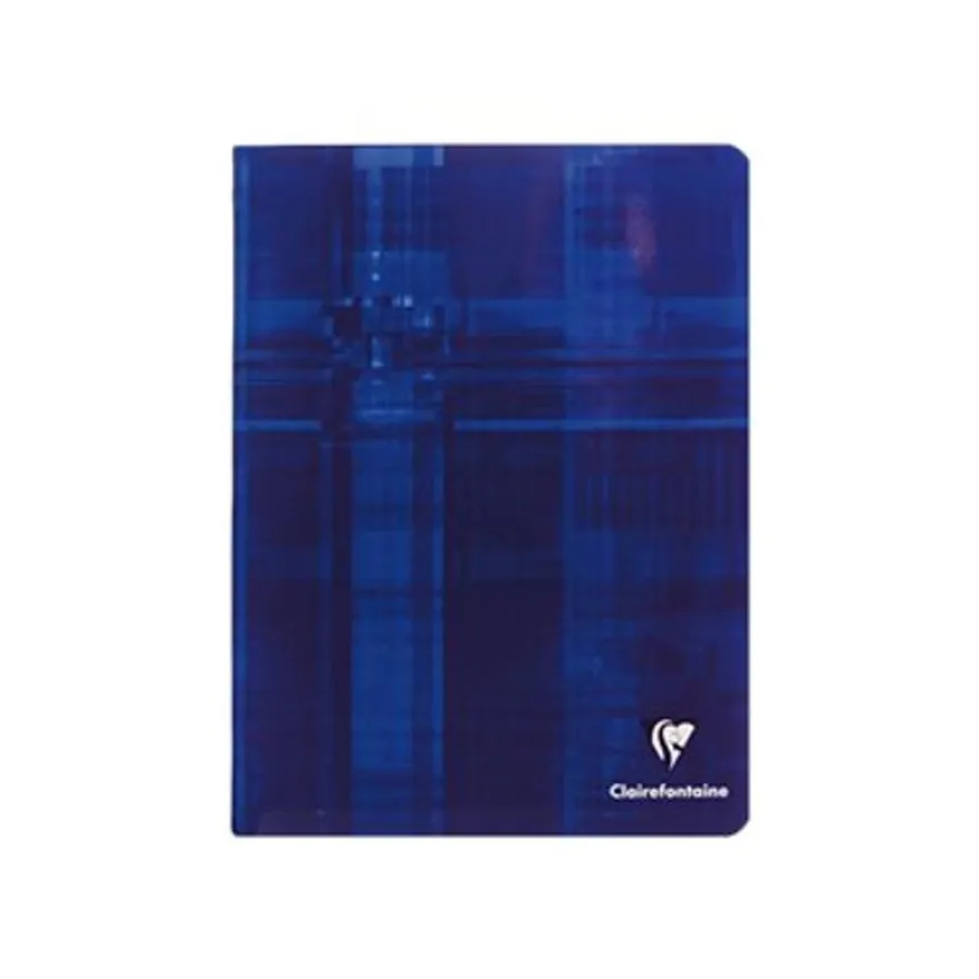 Clairefontaine - Cahier 17 x 22 cm - 48 pages - grands carreaux (Seyes) - disponible dans différentes couleurs