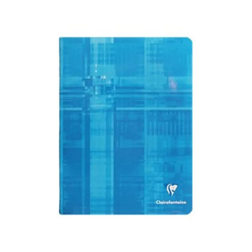 Clairefontaine - Cahier 17 x 22 cm - 48 pages - grands carreaux (Seyes) - disponible dans différentes couleurs