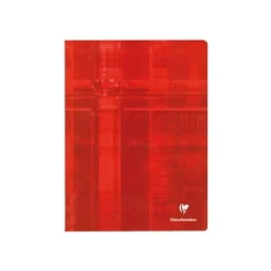 Clairefontaine - Cahier 24 x 32 cm - 96 pages - grands carreaux (Seyes) - disponible dans différentes couleurs