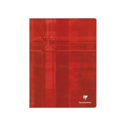 Clairefontaine - Cahier 24 x 32 cm - 192 pages - grands carreaux (Seyes) - disponible dans différentes couleurs