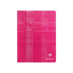 Clairefontaine - Cahier 17 x 22 cm - 96 pages - petits carreaux (5x5 mm) - disponible dans différentes couleurs